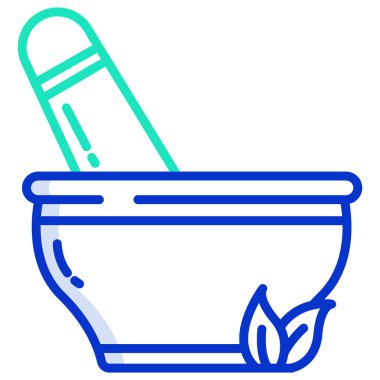 Havan ağı simgesi, vektör illüstrasyonu 