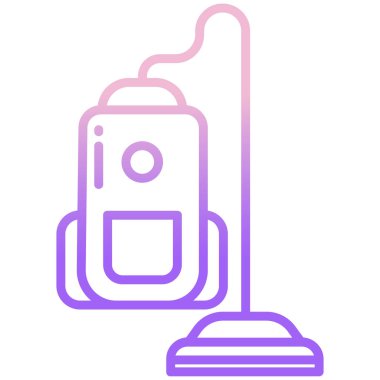 Vakum Temizleyici Web simgesi basit vektör illüstrasyonuName