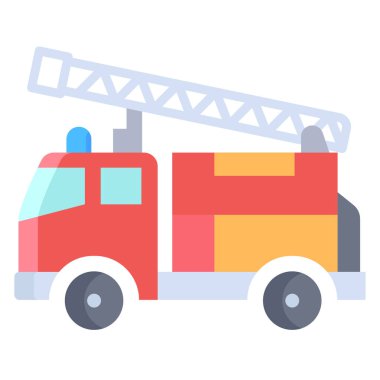 kamyon web simgesi basit illüstrasyon