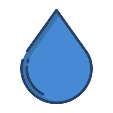 su simgesi vektör illüstrasyonu