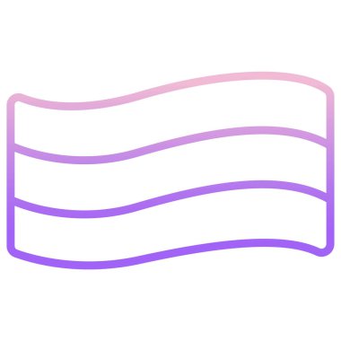 Bayrak. Web simgesi basit tasarım 