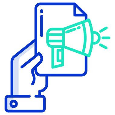 belge web simgesi, vektör illüstrasyonu   