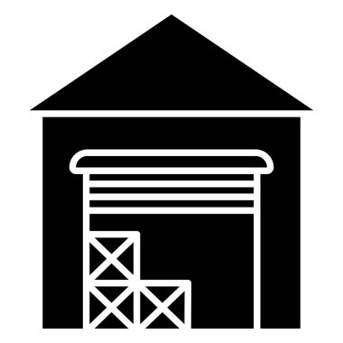 Depo Web simgesi basit vektör illüstrasyonuName