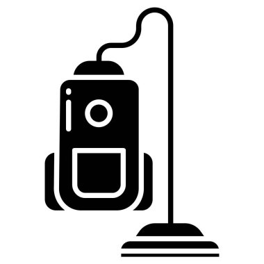 Vakum Temizleyici Web simgesi basit vektör illüstrasyonuName