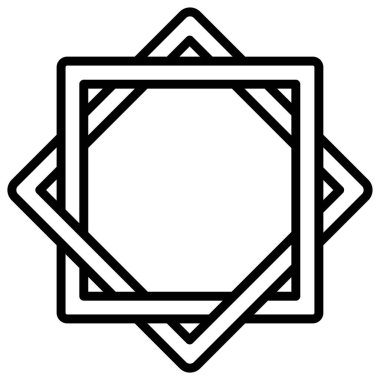 çerçeve simge vektör çizim 