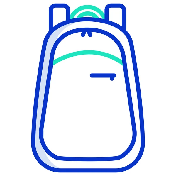 Εικονίδιο Τσάντα Απλή Διανυσματικά Εικονογράφηση — Διανυσματικό Αρχείο