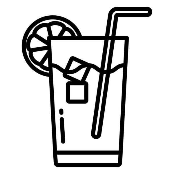 Saft Symbol Vektor Illustration — Stockvektor