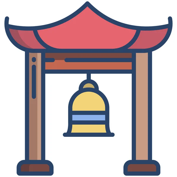 Vector Illustration Bell Icon — Stock Vector