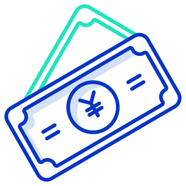 Dollar Icône Web Illustration Simple — Image vectorielle