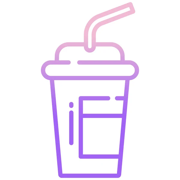 Milkshake Vector Illustration Background — Stock Vector