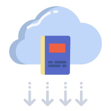 Bulut hesaplama. Web simgesi