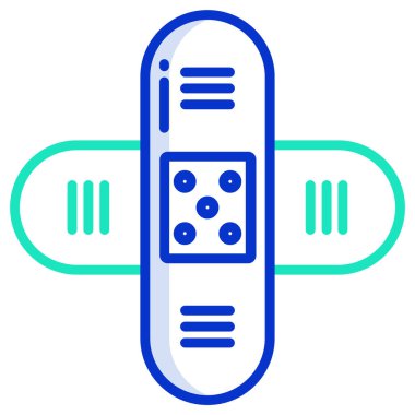 bandaj vektör çizim