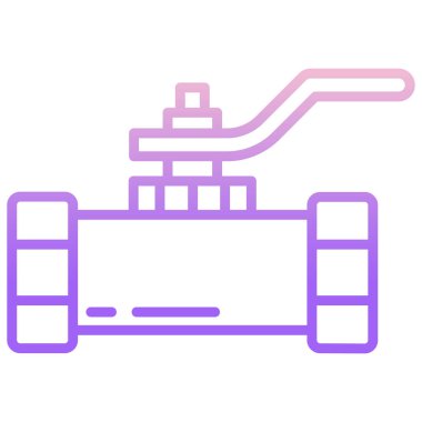 Su Denetim simgesi vektör illüstrasyonu