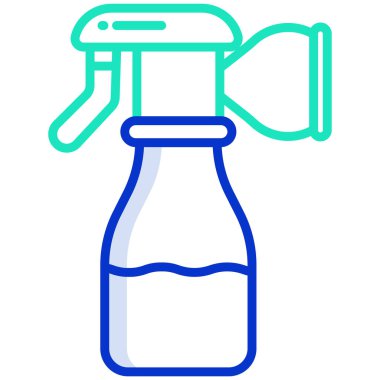 Göğüs Pompası ikon vektör çizimi 