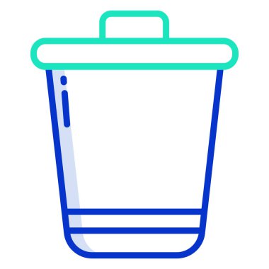 vektör çizim tasarım kova simgesinin 