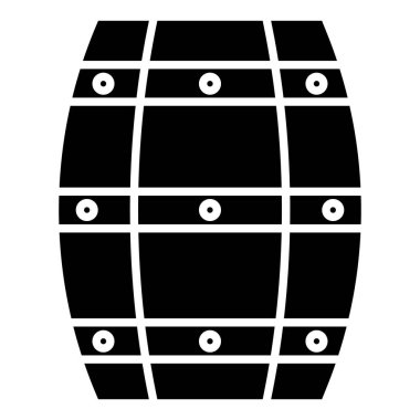 Bir varilin vektör illüstrasyonu