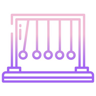 Basit vektör simgesi, topların çizimi