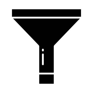 Filtre. Web simgesi basit tasarım