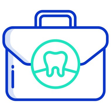 İlk yardım çantası. Basit resimleme