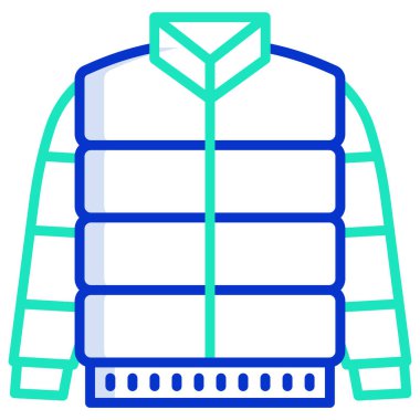 Mavi gömlek. Basit tasarım