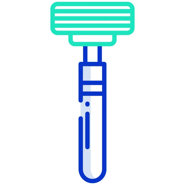 Shaving Razor Simple Vector Illustration — Stock Vector