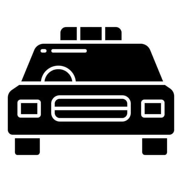 Coche Icono Web Ilustración Simple — Vector de stock