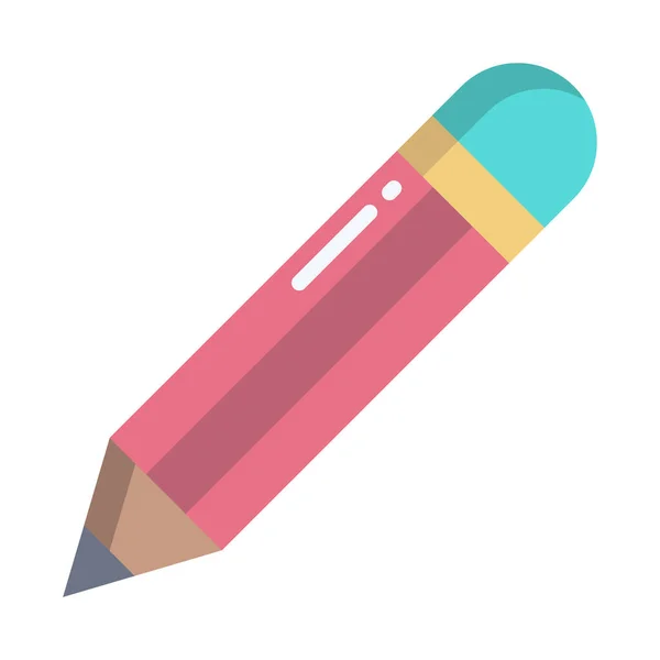 Crayon Icône Web Illustration Simple — Image vectorielle