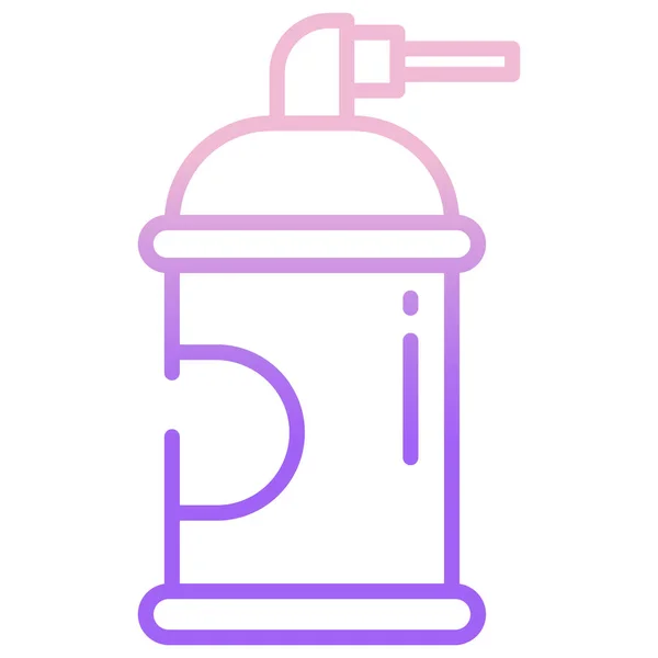 Icono Botella Spray Icono Vector Simple Para Web — Archivo Imágenes Vectoriales