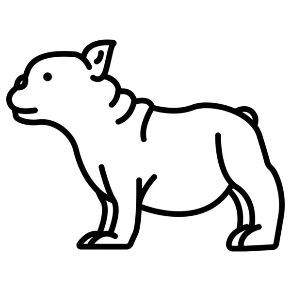Иконка Собачьей Паутины Векторная Иллюстрация — стоковый вектор