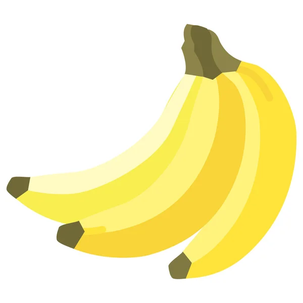 Vector Illustration Banana — Stock Vector