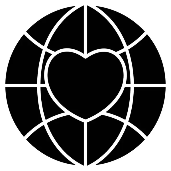 Heart Web Icon Simple Illustration — Stock Vector