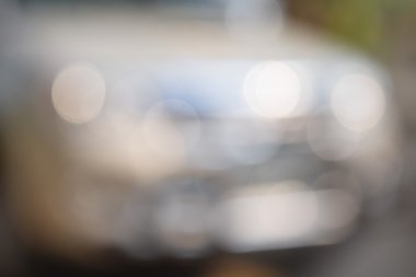 görüntü bulanıklığı: kamyonun güneş ışığı açık