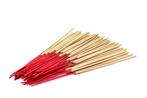 Incense stick on white background isolated — Stock Photo, Image