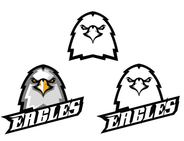 Eagle Logo sjabloon — Stockvector