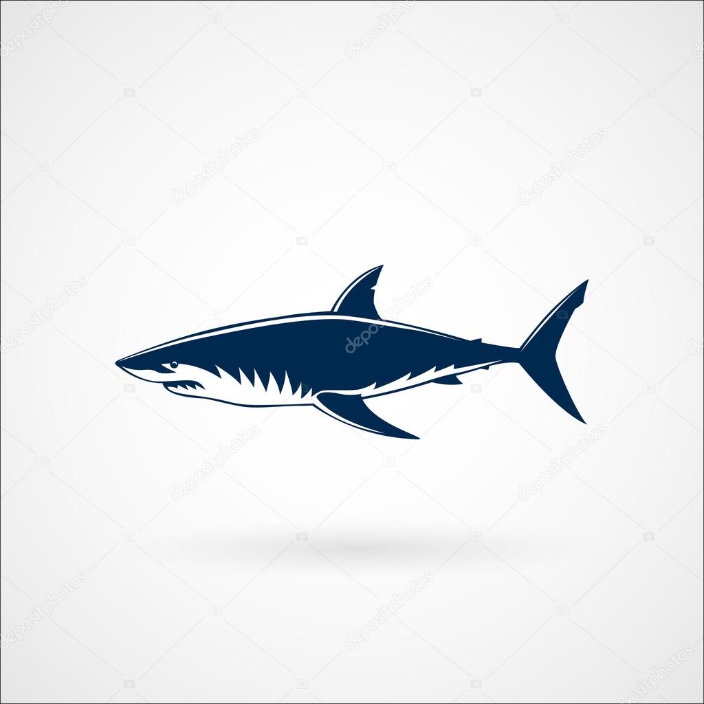 Great white shark sign