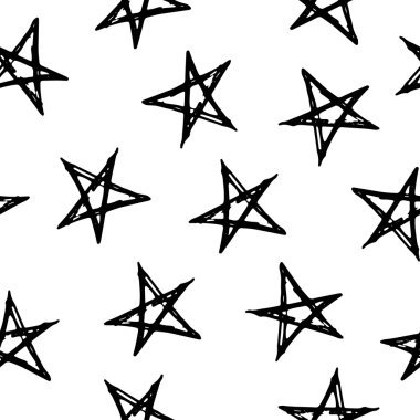 Yıldızlı kusursuz desen.