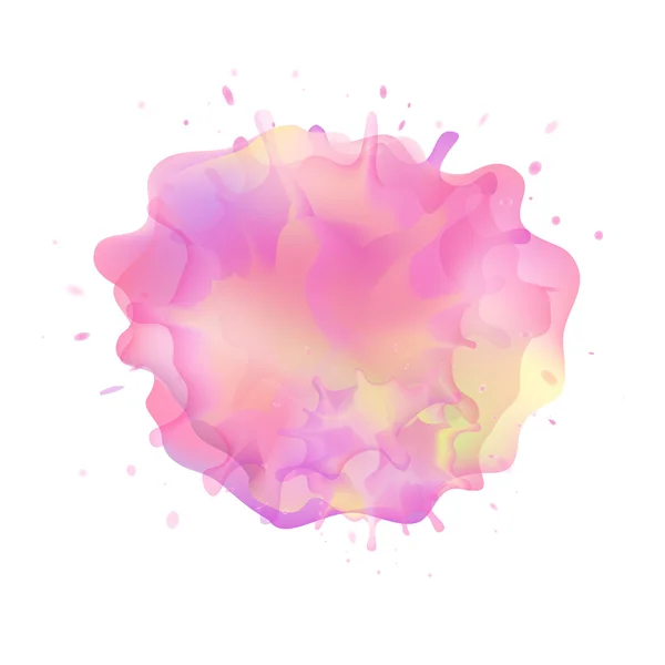 Abstract watercolor stains. — Stock Vector