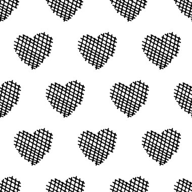 Kalpli pürüzsüz desen.