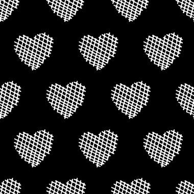 Kalpli pürüzsüz desen.