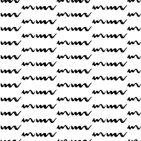 波浪线无缝模式 — 图库矢量图片