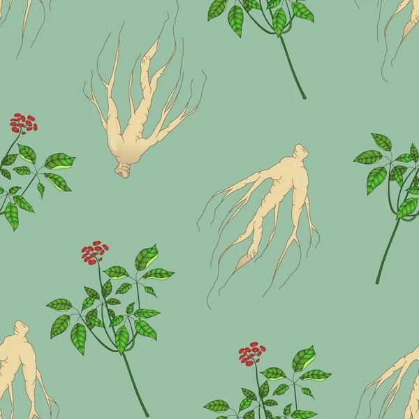 Ginseng desen