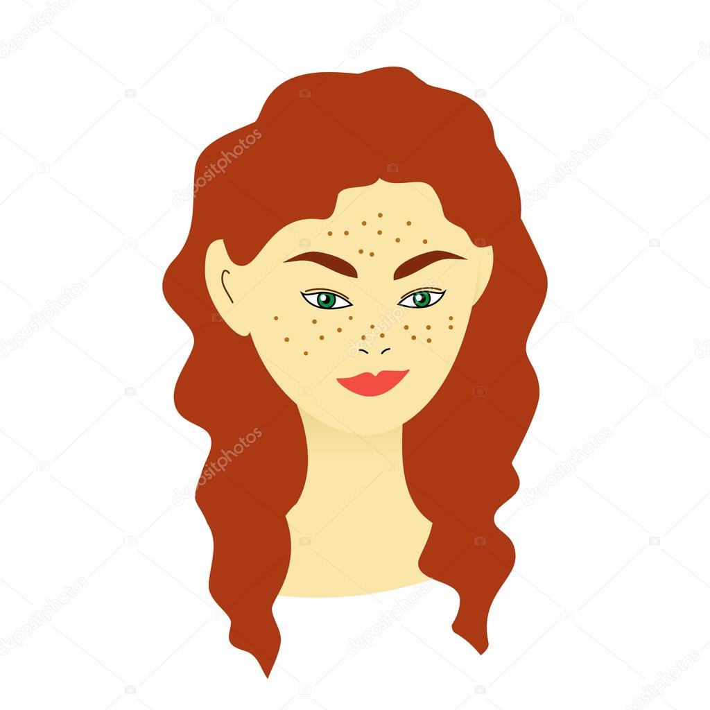 Rostro pecoso imágenes de stock de arte vectorial | Depositphotos Rostro pecoso imágenes de stock de arte vectorial | Depositphotos