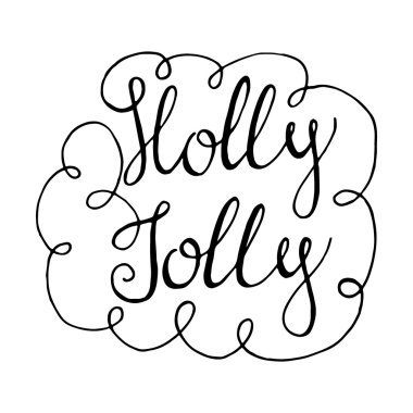 Vektör yazı. Tipografi tasarım öğesi.