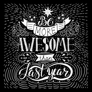 Vektör yazı. Tipografi tasarım öğesi.