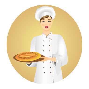  Genç Bayan baker 
