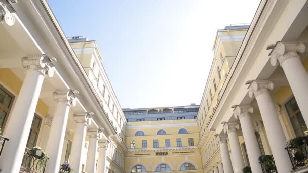 Blick auf st. petersburg. — Stockvideo