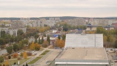 20 kat ile Togliatti şehir panoraması