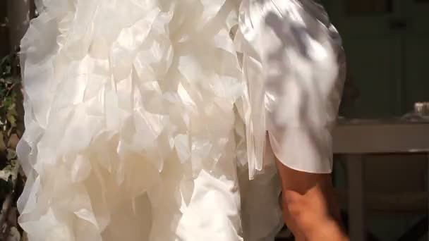 Preparazione della sposa per il matrimonio — Video Stock