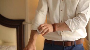 Gelin Damat Düğün için hazırlamak