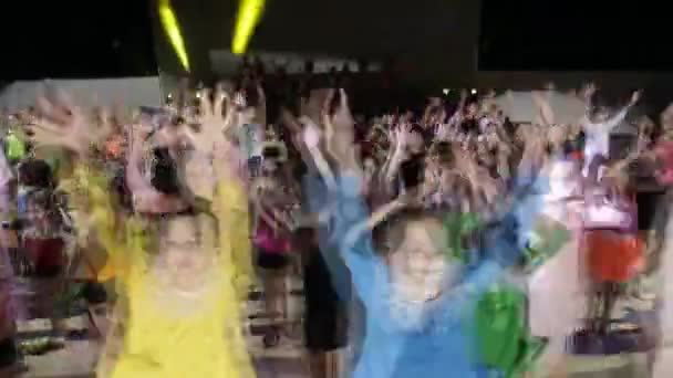 Togliatti, Russie, 20 juin 2015 : Fête de la gymnastique — Video